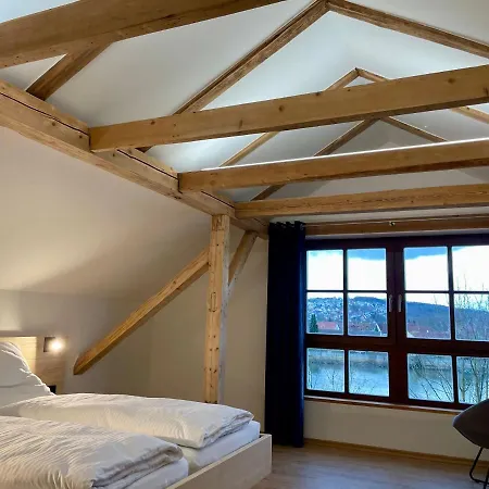 Ferienhaus-Schwalbennest-Chalet-An-Der-Donau-Direkt-Bei-Regensburg 別荘 *